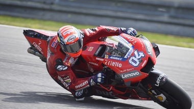 Gp Austria: Dovizioso avanti, quinto tempo per Valentino Rossi