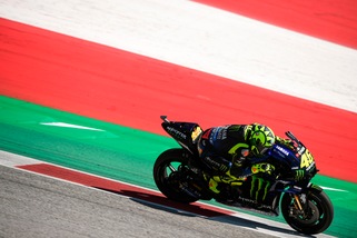 Gp Austria, Valentino Rossi: "Fuori da top 10, ma sensazioni buone"