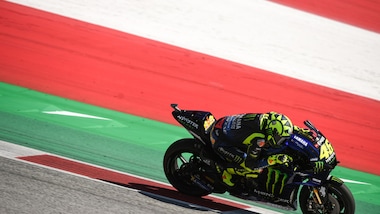Gp Austria, Valentino Rossi: "Fuori da top 10, ma sensazioni buone"