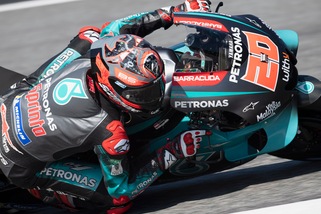 Quartararo: "Ho gestito bene le gomme, bel podio"