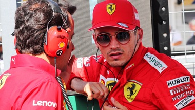 Ferrari, Leclerc: "Devo imparare a gestire gli pneumatici"
