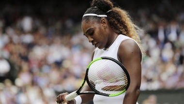 Serena Williams ko a Cincinnati per problemi alla schiena
