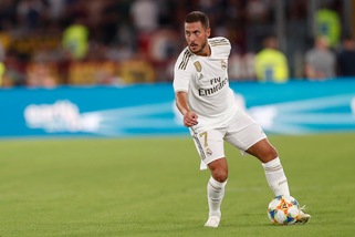 Real senza Hazard: il belga fuori un mese