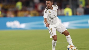 Real senza Hazard: il belga fuori un mese