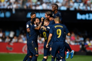 Liga, il Real Madrid parte forte: 3-1 al Celta Vigo. Finale thriller a Valencia