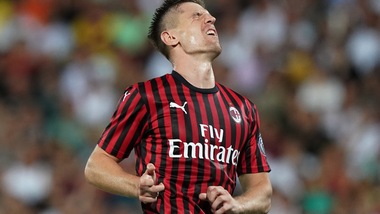 Milan, sprofondo Piatek: ancora a secco di gol