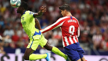 Atletico Madrid-Getafe 1-0: Simeone ringrazia Morata