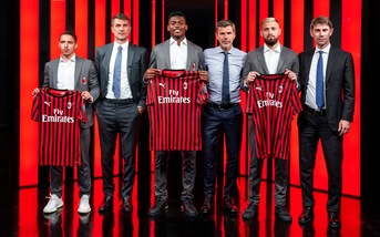 Milan, la presentazione di Bennacer, Leao e Duarte