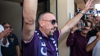 Fiorentina, Ribery: "Non sono qui per far concorrenza a Ronaldo"