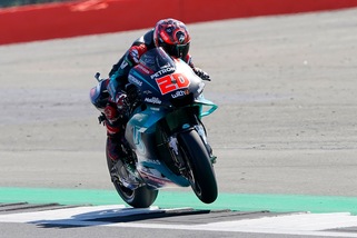 Silverstone: Quartararo davanti a Rossi nelle terze libere