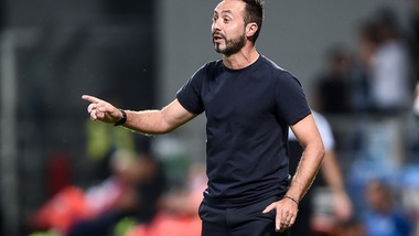 De Zerbi: "Obiettivi del Sassuolo? Aspettiamo che si completi la rosa"