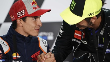 Silverstone, Marquez: "Rossi andrà forte anche in gara"