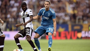 Parma-Juventus 0-1, il tabellino