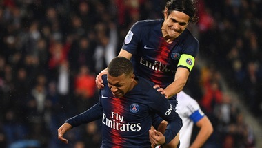 PSG, Mbappé out per un mese. Cavani si ferma per tre settimane