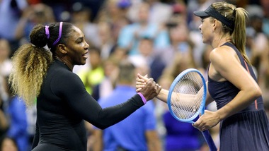 Us Open: Serena Williams liquida la Sharapova con un doppio 6-1