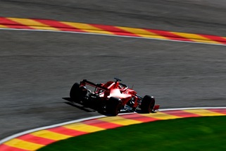 Gp Belgio: Ferrari show nelle libere. Vettel davanti a Leclerc