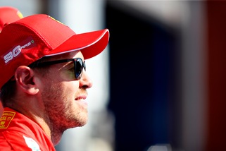 Vettel secondo a Spa: "Volevo la pole, ma bene la doppietta Ferrari"