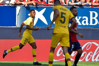 Barcellona, in gol Fati: è il più giovane marcatore della storia del club