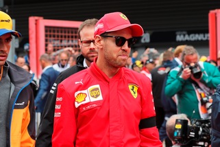 Vettel: "E' una buona giornata per la Ferrari"