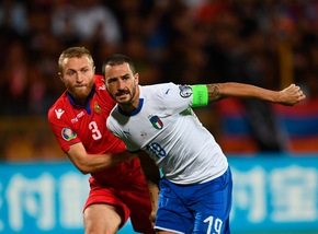 Italia, Bonucci record: raggiungerà Del Piero con 91 presenze