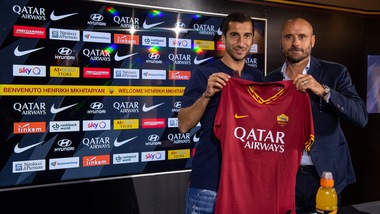 Roma, Mkhitaryan: "Sono in un grande club. All'Arsenal non ero felice"