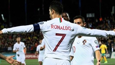 Il poker di Cristiano Ronaldo vale un altro record: superato Robbie Keane