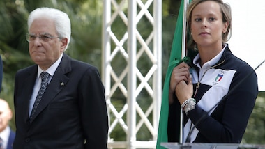 La Pellegrini da Mattarella: "Ci protegga! In Italia lo sport funziona"