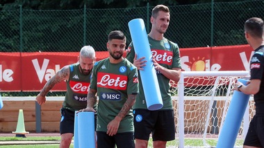 Napoli, differenziato per Milik e Insigne