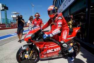 Dovizioso: "Nessun problema dopo la caduta di Silverstone"