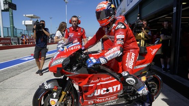 Dovizioso: "Nessun problema dopo la caduta di Silverstone"