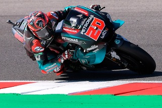 Gp San Marino: Quartararo il più veloce nelle terze libere, Valentino Rossi 7°