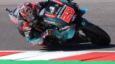 Gp San Marino: Quartararo il più veloce nelle terze libere, Valentino Rossi 7°