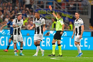 Serie A, De Paul dell'Udinese squalificato per tre giornate