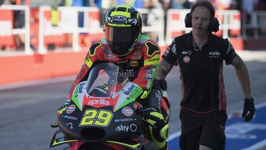 Gp San Marino, Iannone non ce la fa: infortunio alla spalla