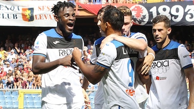 Zapata fa gioire l'Atalanta: 2-1 al Genoa al 95'