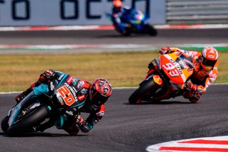 Gp San Marino, Quartararo: "Che bello poter lottare con Marquez"