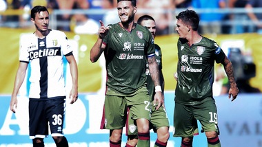 Il Cagliari si rialza: la doppietta di Ceppitelli e Simeone stendono il Parma