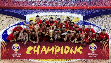 Basket: la Spagna è sul tetto del mondo