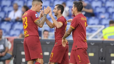 Esordio con gol per Mkhitaryan: poker Roma al Sassuolo