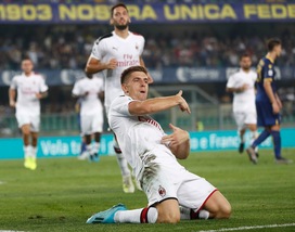 Il Milan vince a Verona: Piatek si sblocca su rigore