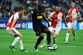 Inter-Slavia Praga 1-1, il tabellino