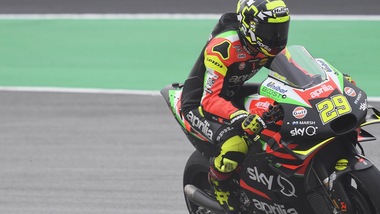 Aprilia, Iannone: "Farò di tutto per correre ad Aragon"