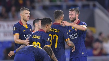 Roma, esordio show in Europa League: poker al Basaksehir