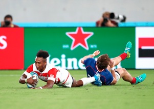 Mondiale di rugby, il Giappone batte la Russia 30-10