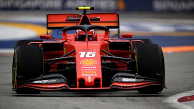 Gp Singapore: Leclerc il più veloce nelle libere 3, Hamilton insegue