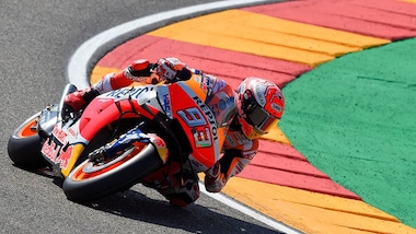 Gp Aragon: Marquez domina e precede Dovizioso, Valentino Rossi 8°