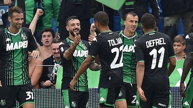 Sassuolo, tutti pazzi per Caputo: la sua doppietta stende la Spal