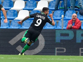 Il Sassuolo strapazza la Spal: 3-0 con doppietta di Caputo e gol di Duncan