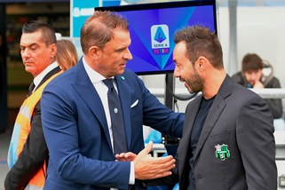 Sassuolo, De Zerbi orgoglioso di Berardi: "E' stato leader e trascinatore"