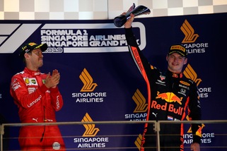 Verstappen terzo a Singapore: "Felice di tornare sul podio"
